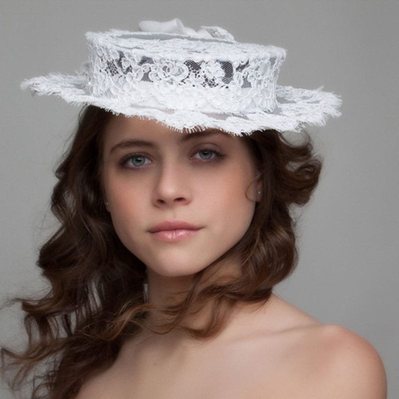 French Lace Bridal Hat | Wedding Hats 